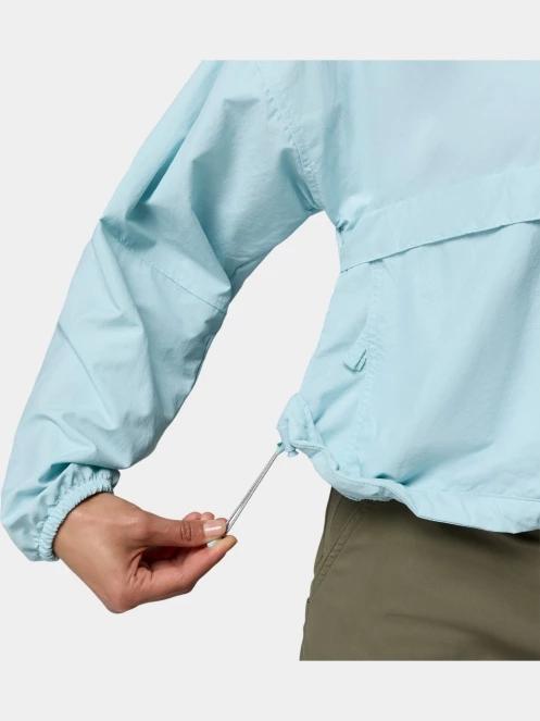 geaca de vant pt. femei Columbia Spire Valley Cropped Windbreaker albastru deschis 6