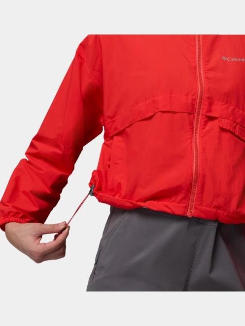 geaca de vant pt. femei Columbia Spire Valley Cropped Windbreaker rosu 6