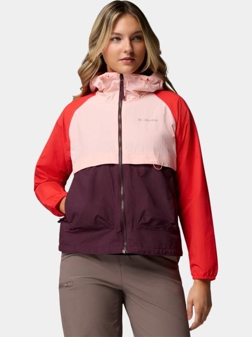 geaca de vant pt. femei Columbia Spire Valley Windbreaker roz 2