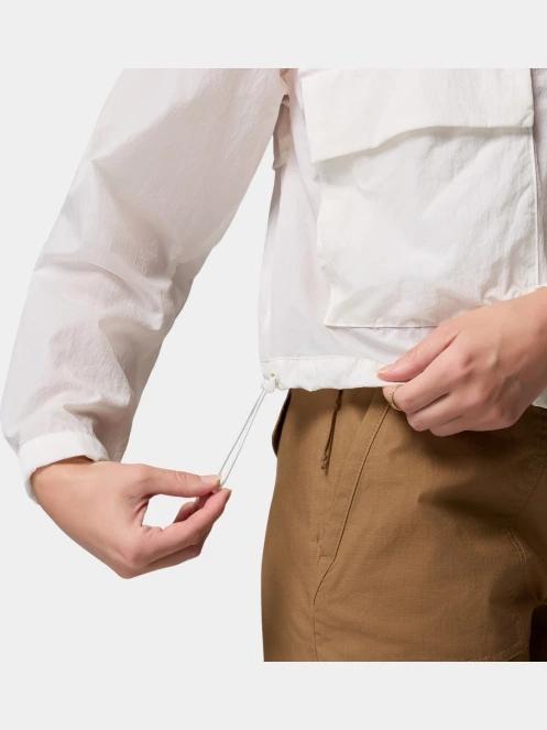 geaca de vant pt. femei Columbia Paracutie Cropped Cargo Windbreaker alb 7