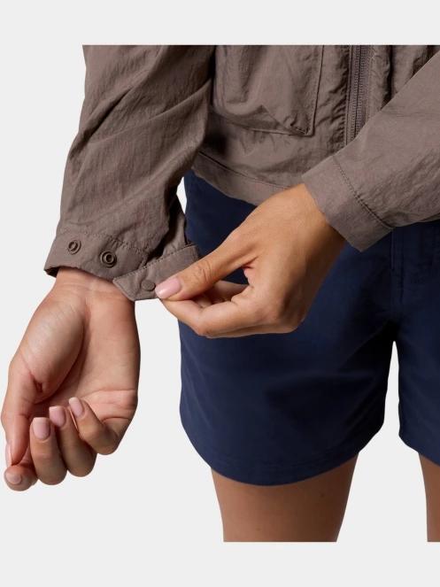 geaca de vant pt. femei Columbia Paracutie Cropped Cargo Windbreaker maro 6