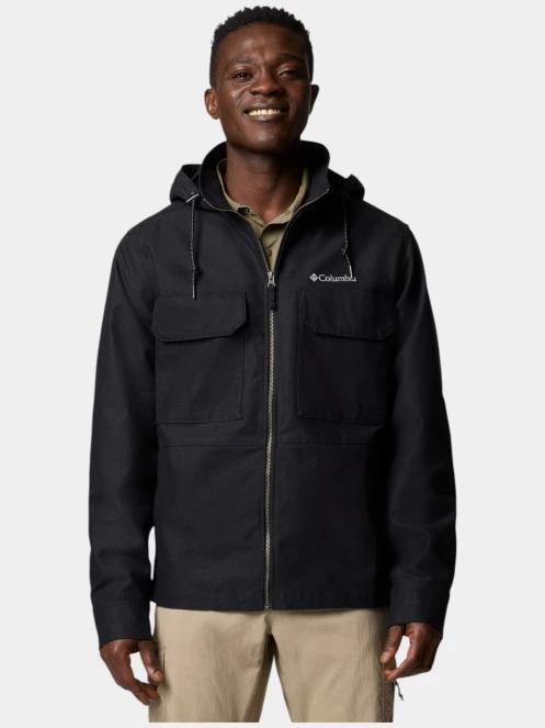 jacheta de primavara pt. barbati Columbia Indigo Canyon Jacket negru 2