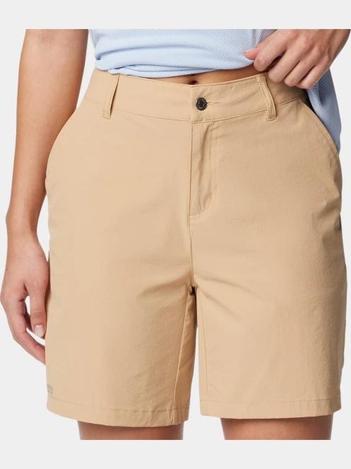 pantaloni scurti pentru drumetii pt. femei Columbia Summit Valley Short II nisip 5