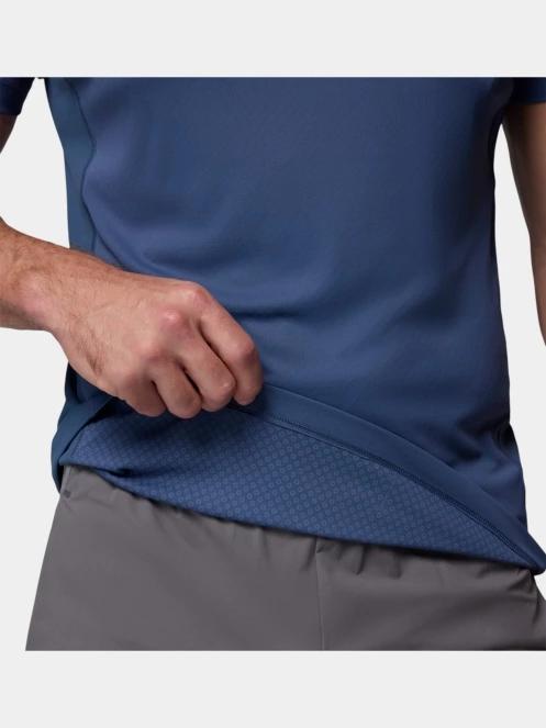 tricou pentru sport, cu maneci scurte pt. barbati Columbia Zero Rules Light Short Sleeve Crew albastru 8