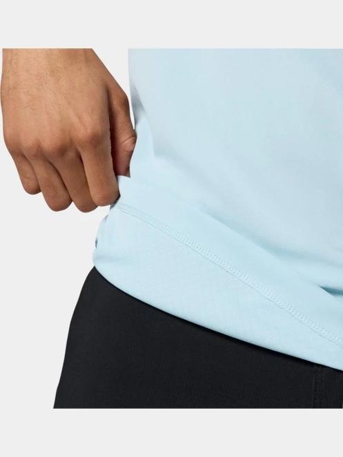 tricou pentru sport, cu maneci scurte pt. barbati Columbia Zero Rules Light Short Sleeve Graphic Crew albastru deschis 6