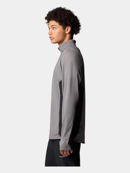tricou cu maneci lungi, pentru sport pt. barbati Columbia Three Pitch Half Zip gri 3