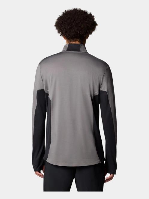 tricou cu maneci lungi, pentru sport pt. barbati Columbia Three Pitch Half Zip gri 4