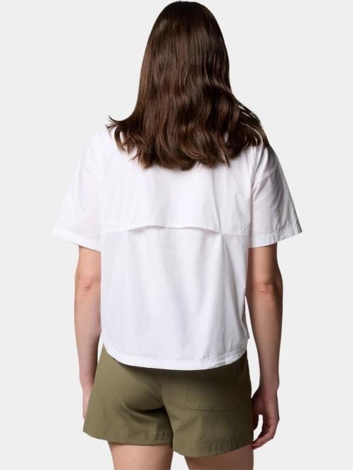 camasa cu maneci scurte pt. femei Columbia Brea Falls Woven Short Sleeve Shirt alb 4