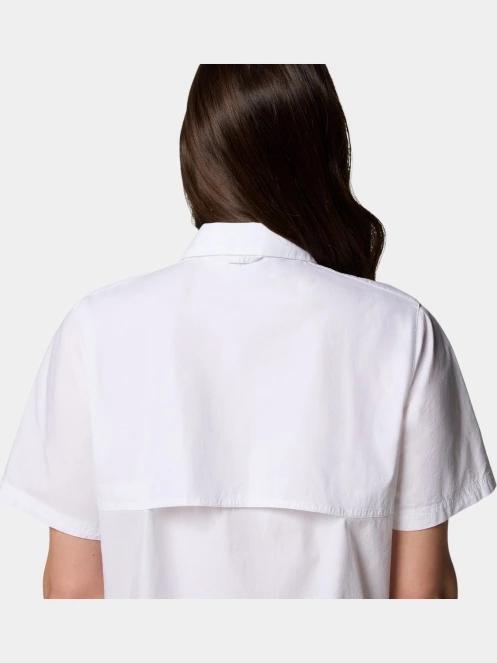 camasa cu maneci scurte pt. femei Columbia Brea Falls Woven Short Sleeve Shirt alb 7