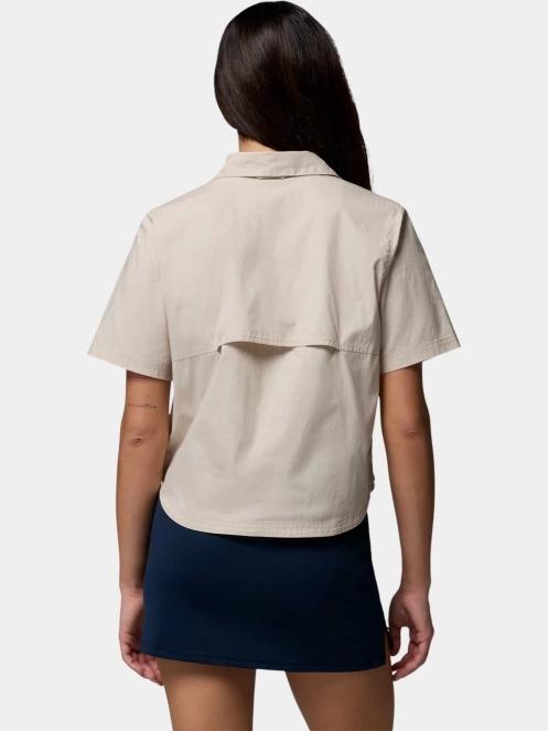 camasa cu maneci scurte pt. femei Columbia Brea Falls Woven Short Sleeve Shirt verde 4