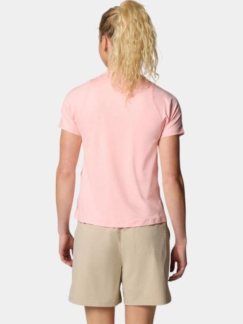 tricou pentru sport, cu maneci scurte pt. femei Columbia Weekend Ascent Short Sleeve Shirt roz 4