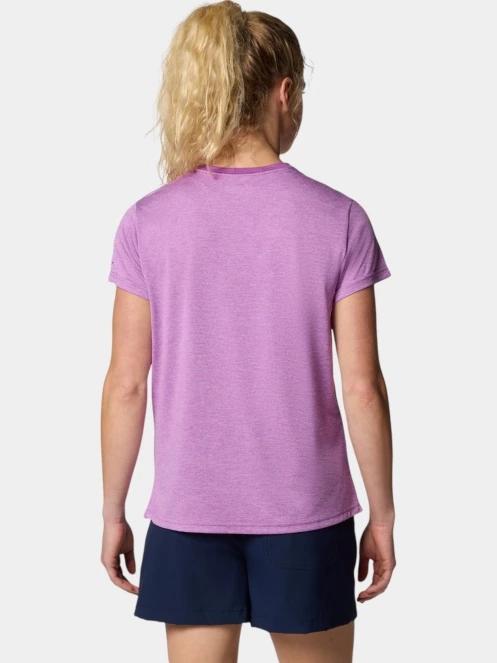 tricou pentru sport, cu maneci scurte pt. femei Columbia BlueVista Hill SS Crew violet 4