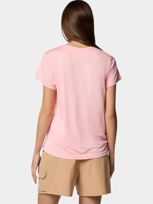 tricou pentru sport, cu maneci scurte pt. femei Columbia BlueVista Hill SS Crew roz 4