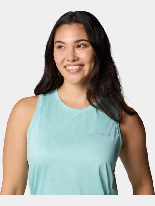 tricou de sport fara maneci pt. femei Columbia BlueVista Hill Tank verde 5