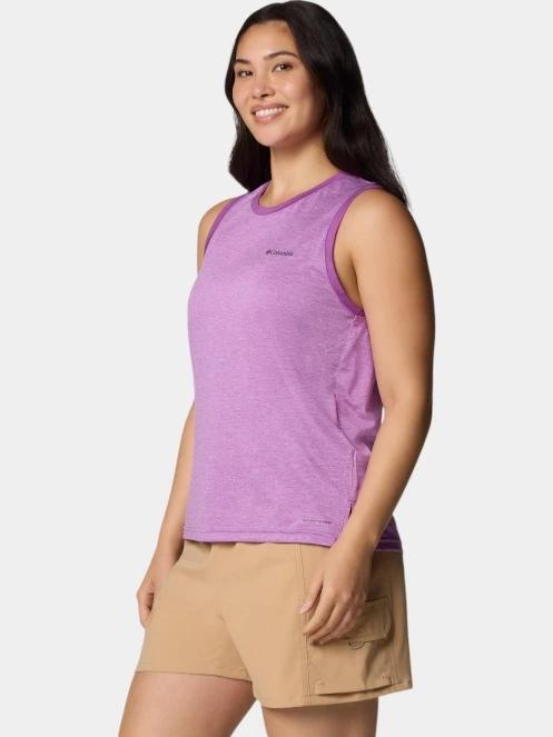 tricou de sport fara maneci pt. femei Columbia BlueVista Hill Tank violet 3