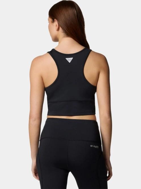 bluza tank pt. femei Columbia PFG Open Water Cropped Tank negru 4