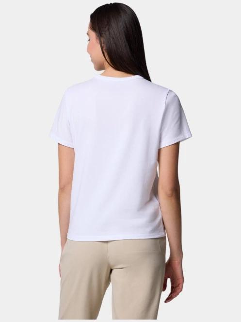 tricou pentru sport, cu maneci scurte pt. femei Columbia Sun Trek Short Sleeve II alb 4