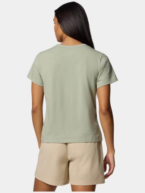 tricou pentru sport, cu maneci scurte pt. femei Columbia Sun Trek Short Sleeve II verde 4
