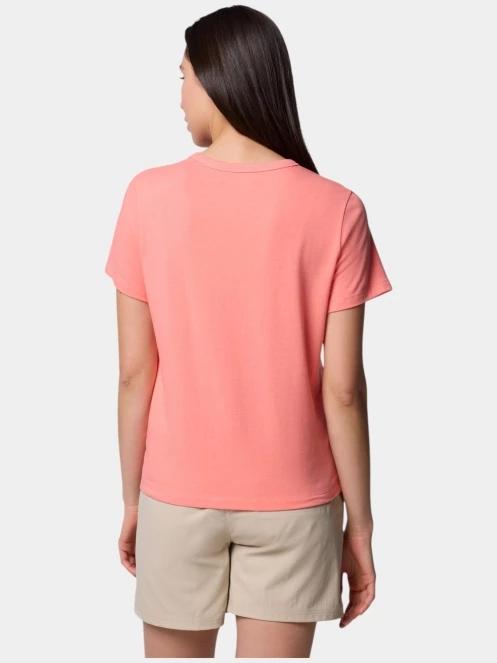 tricou pentru sport, cu maneci scurte pt. femei Columbia Sun Trek Short Sleeve II roz 4