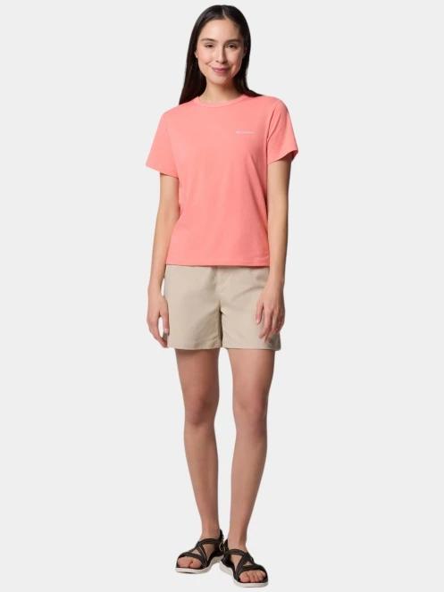 tricou pentru sport, cu maneci scurte pt. femei Columbia Sun Trek Short Sleeve II roz 5
