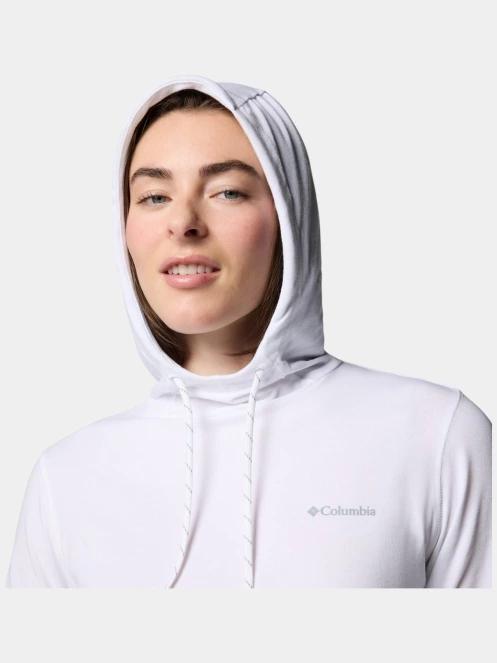 pulover cu gluga pt. femei Columbia Sun Trek Hoodie II alb 6