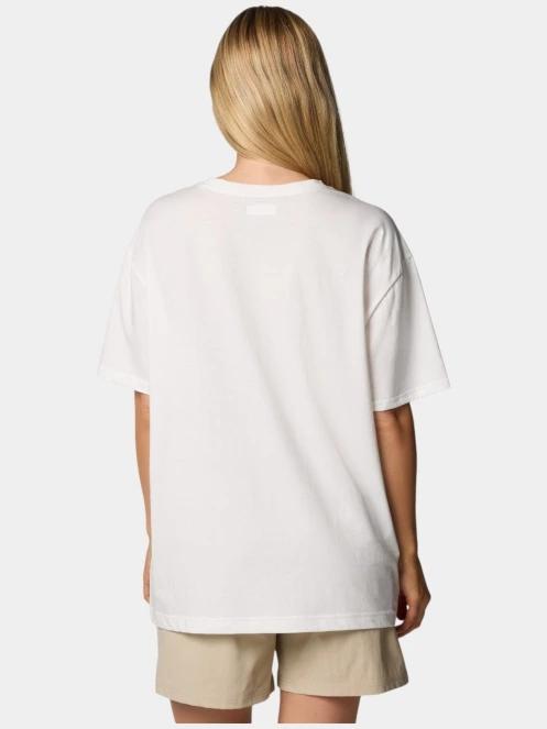 tricou cu maneci scurte pt. femei Columbia Rolling Bend Graphic Oversized Tee alb 4