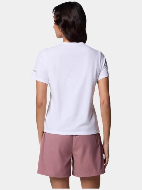 tricou pentru sport, cu maneci scurte pt. femei Columbia Sun Trek Graphic Short Sleeve III alb 5