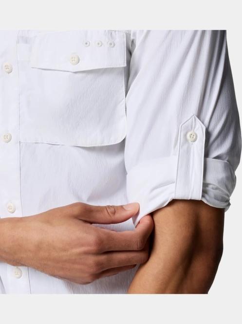 camasa cu maneci lungi pt. barbati Columbia Wild Cast Long Sleeve Shirt alb 7