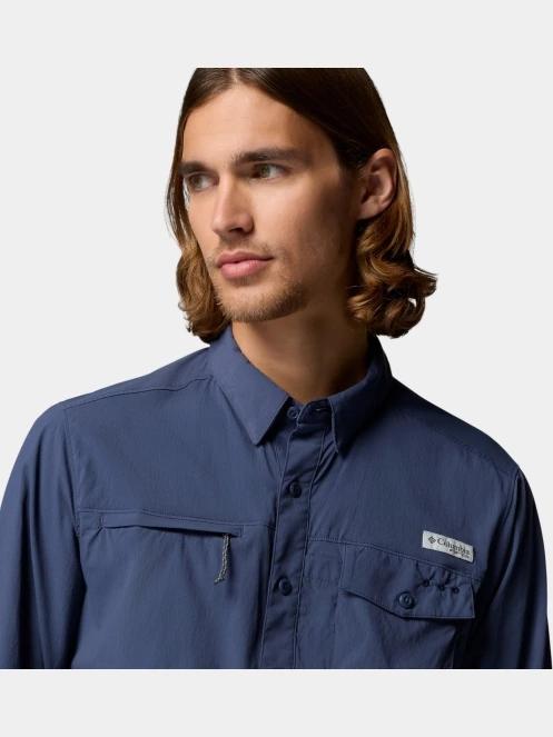 camasa cu maneci lungi pt. barbati Columbia Wild Cast Long Sleeve Shirt albastru inchis 9