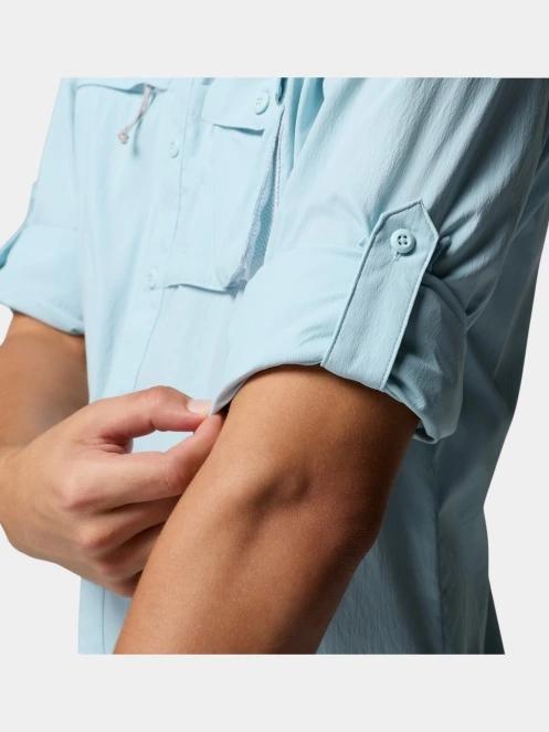 camasa cu maneci lungi pt. barbati Columbia Wild Cast Long Sleeve Shirt albastru deschis 7