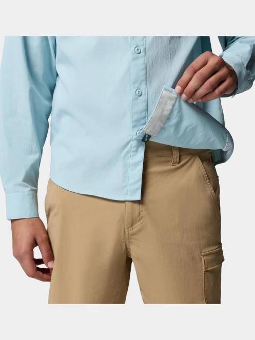 camasa cu maneci lungi pt. barbati Columbia Wild Cast Long Sleeve Shirt albastru deschis 8