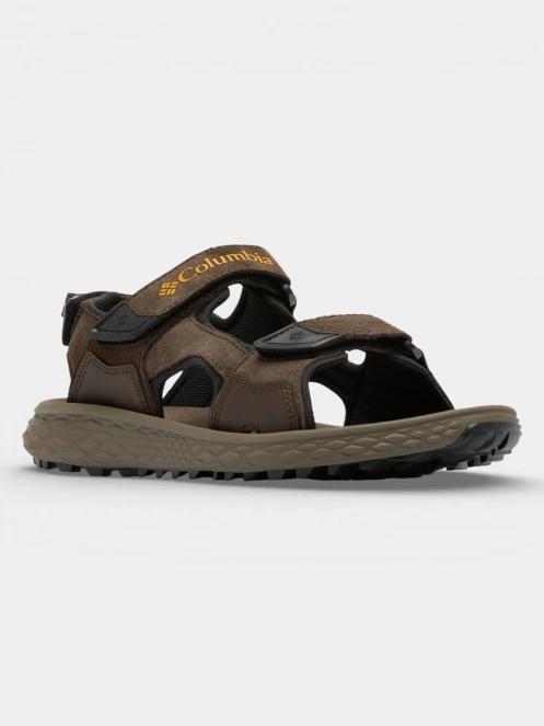 sandale de drumetie pt. barbati Columbia Konos Hiker 3-Strap maro 2