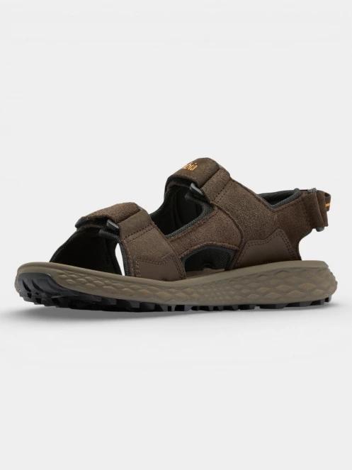 sandale de drumetie pt. barbati Columbia Konos Hiker 3-Strap maro 4