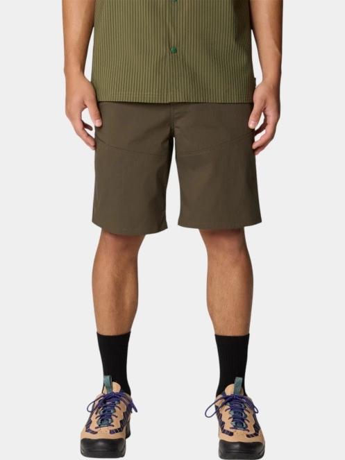 pantaloni scurti pentru drumetii pt. barbati Mountain Hardwear Hardwear AP Short maro 2