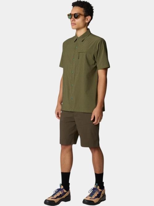 pantaloni scurti pentru drumetii pt. barbati Mountain Hardwear Hardwear AP Short maro 6