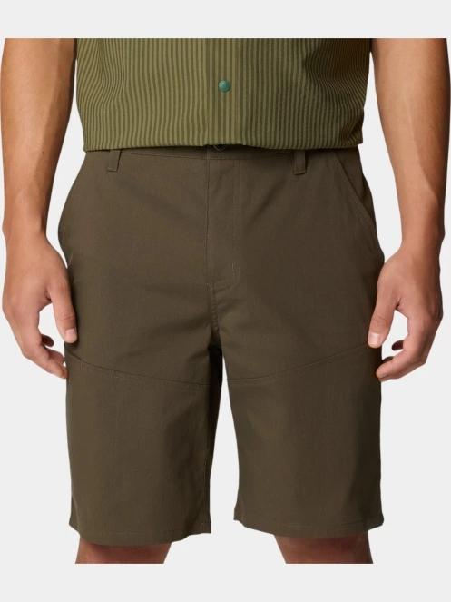 pantaloni scurti pentru drumetii pt. barbati Mountain Hardwear Hardwear AP Short maro 7