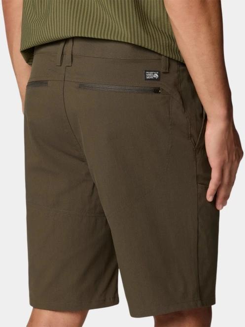pantaloni scurti pentru drumetii pt. barbati Mountain Hardwear Hardwear AP Short maro 8