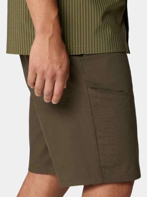 pantaloni scurti pentru drumetii pt. barbati Mountain Hardwear Hardwear AP Short maro 9