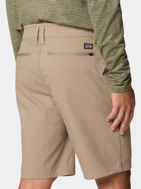 pantaloni scurti pentru drumetii pt. barbati Mountain Hardwear Hardwear AP Short verde 7