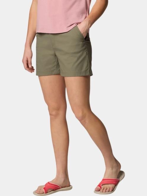 pantaloni scurti pentru drumetii pt. femei Columbia Leslie Falls Short II verde 3