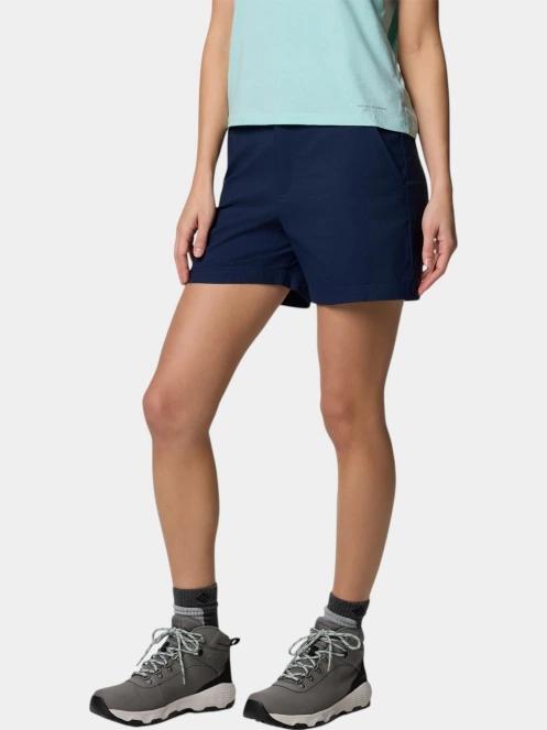 pantaloni scurti pentru drumetii pt. femei Columbia Leslie Falls Short II albastru 3
