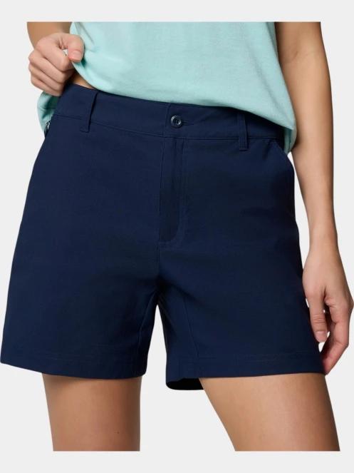pantaloni scurti pentru drumetii pt. femei Columbia Leslie Falls Short II albastru 6