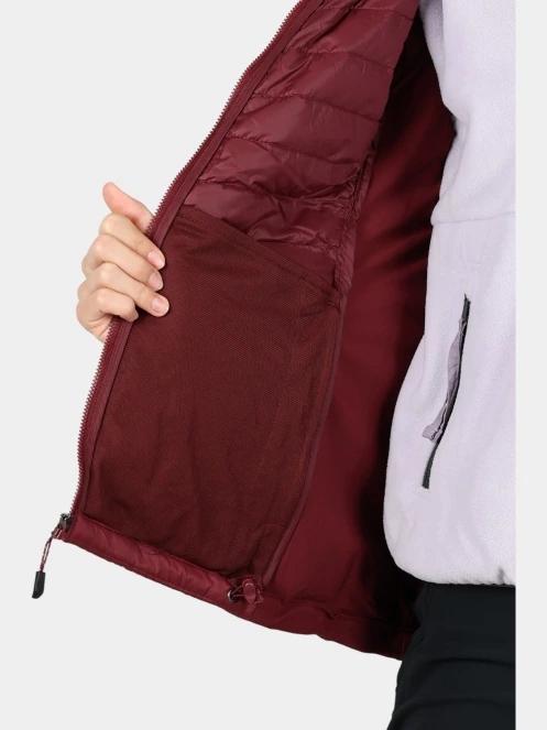 jacheta de primavara pt. femei Columbia Powder Pass II Hybrid Hooded Jacket rosu 6