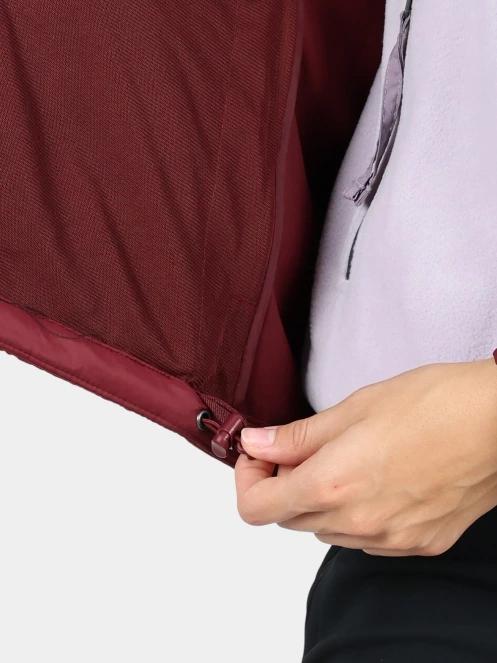 jacheta de primavara pt. femei Columbia Powder Pass II Hybrid Hooded Jacket rosu 7