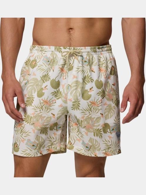 sorturi de baie pentru barbati pt. barbati Columbia PFG Rambler Printed Water Short verde 6
