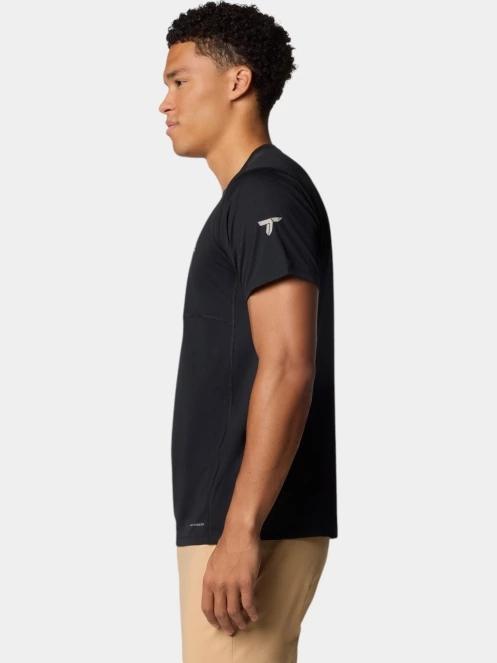 tricou pentru sport, cu maneci scurte pt. barbati Columbia Cirque River Pro Short Sleeve Crew negru 3