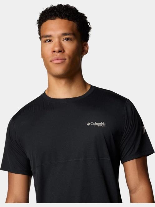 tricou pentru sport, cu maneci scurte pt. barbati Columbia Cirque River Pro Short Sleeve Crew negru 6