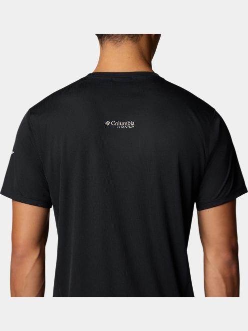 tricou pentru sport, cu maneci scurte pt. barbati Columbia Cirque River Pro Short Sleeve Crew negru 8