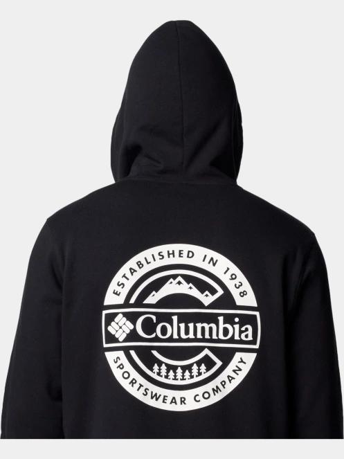 pulover cu gluga pt. barbati Columbia Beaumount Graphic Hoodie negru 6