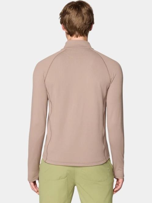 pulover polar pt. barbati Mountain Hardwear Crater Lake Heavyweight Half Zip nisip 4